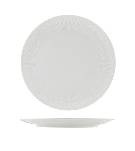 Incise Porcelain Solara Coupe Plate 25.5cm (Box Of 4)