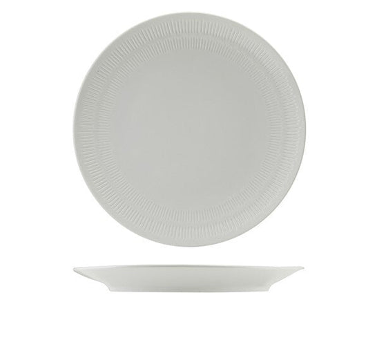 Incise Porcelain Solara Coupe Plate 28cm (Box Of 4)