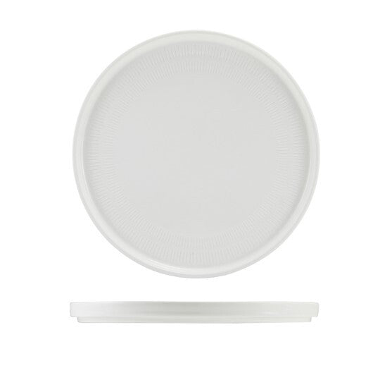 Incise Porcelain Solara Presentation Plate 25m (Box Of 6)