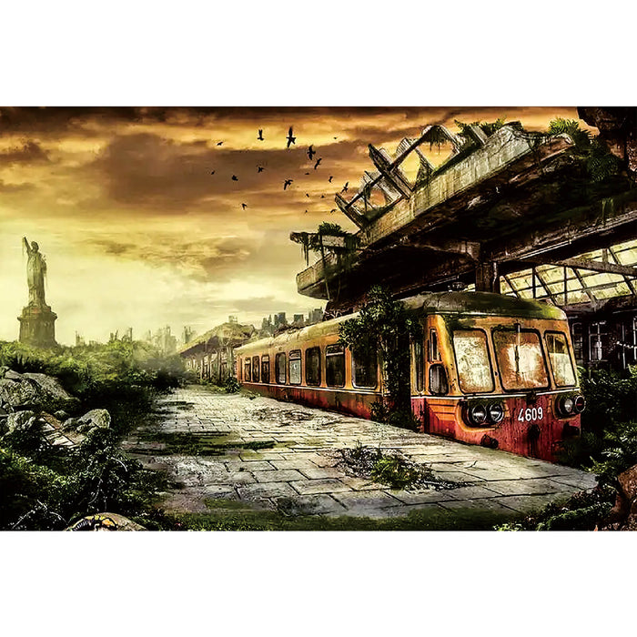Ingooood Wooden Jigsaw Puzzle 1000 Piece - Ruins - Ingooood jigsaw puzzle 1000 piece