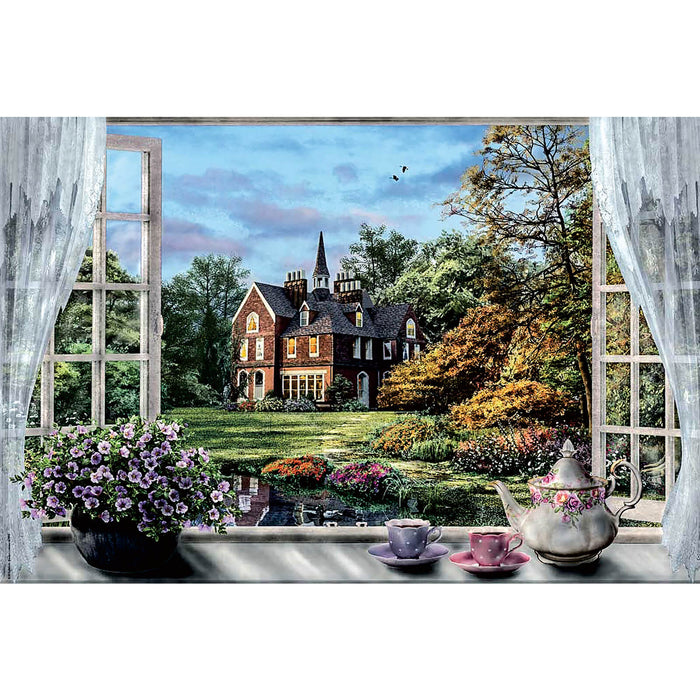 Ingooood Wooden Jigsaw Puzzle 1000 Piece -  Spring Afternoon Tea - Ingooood jigsaw puzzle 1000 piece