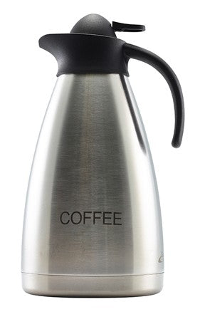 Inscribed Coffee Vacuum Jug S/S 2Ltr
