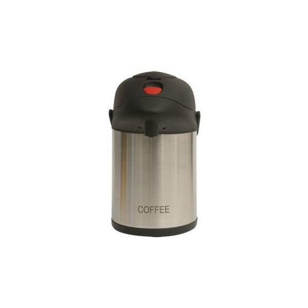 Inscribed Vacuum Pump Pot Coffee S/S 2.5Ltr