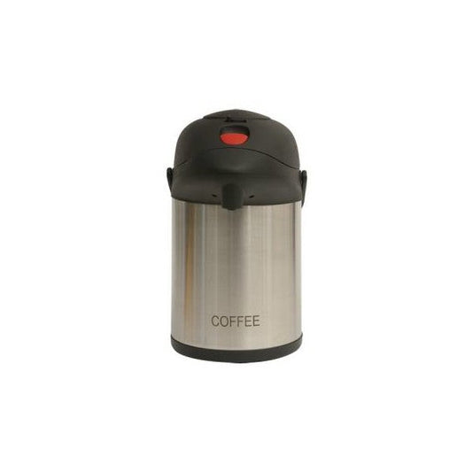 Inscribed Vacuum Pump Pot Coffee S/S 2.5Ltr