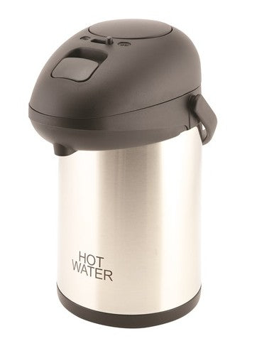 Inscribed Vacuum Pump Pot Hot Water S/S 2.5Ltr