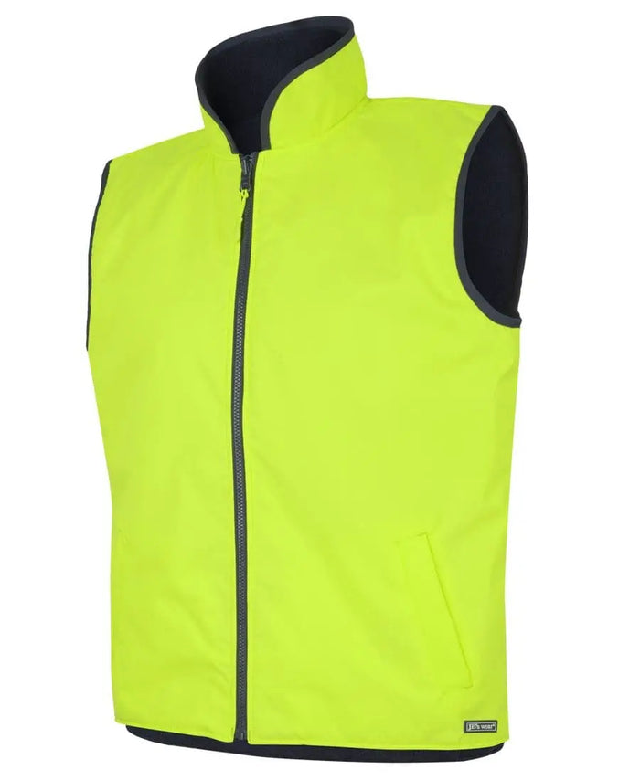 JB'S Hi-Vis Reversible Vest 6HRV - City Workwear