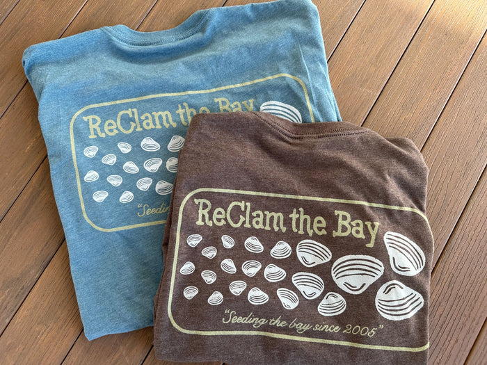 Jetty T Shirt: Clam Seed Design Tee