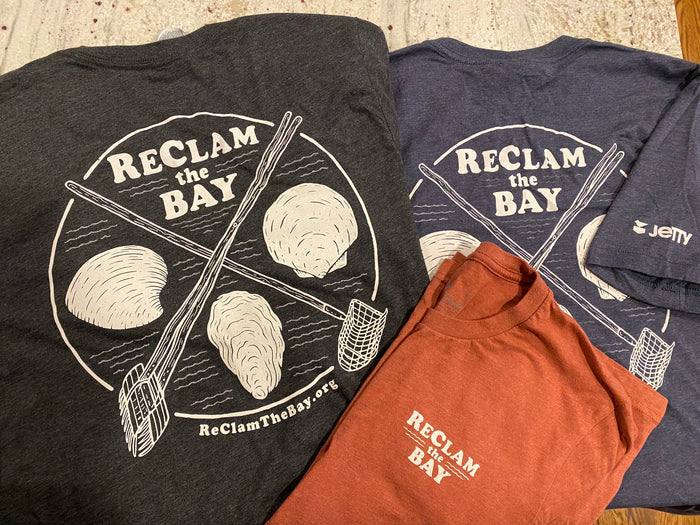 Jetty T Shirt: Shells and Rakes Tee!