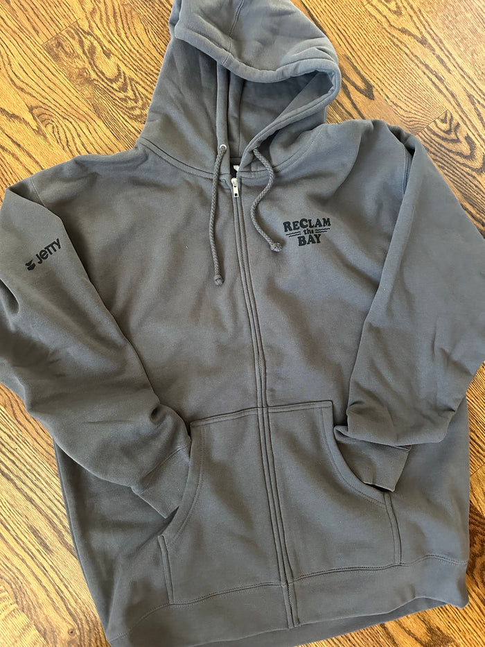 Jetty Zip Hoodies: Full Zip Hooded Sweatshirt