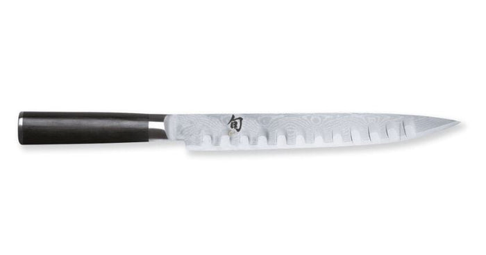 Kai Shun Classic Scalloped Slicing Knife 22.5cm (Dm-0720)