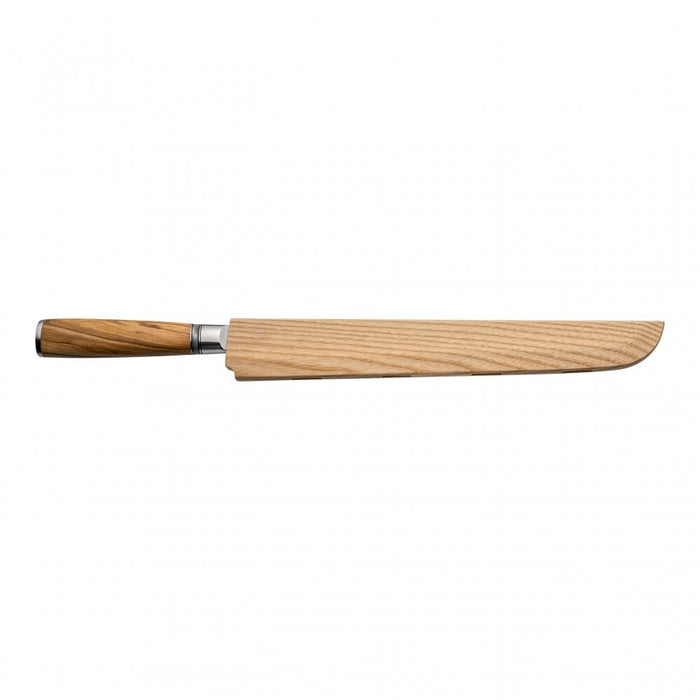 Katana Saya Olive Wood Handled Tako Sashimi Knife 27cm (Kso-07)