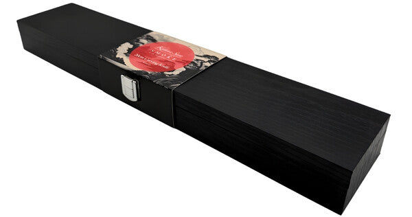 Katana Saya Smoke Ebony Wood Handled Carving Knife 20Cm (Ksm-15)