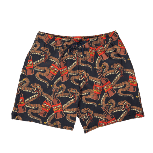 King Brown Beach Short Boardshorts Bush Chook