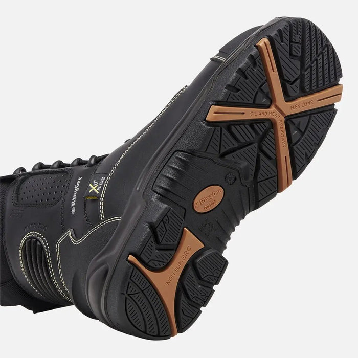 King Gee Onyx Metguard Puncture-Resistant Black Work Boot K27996  Metro Workwear