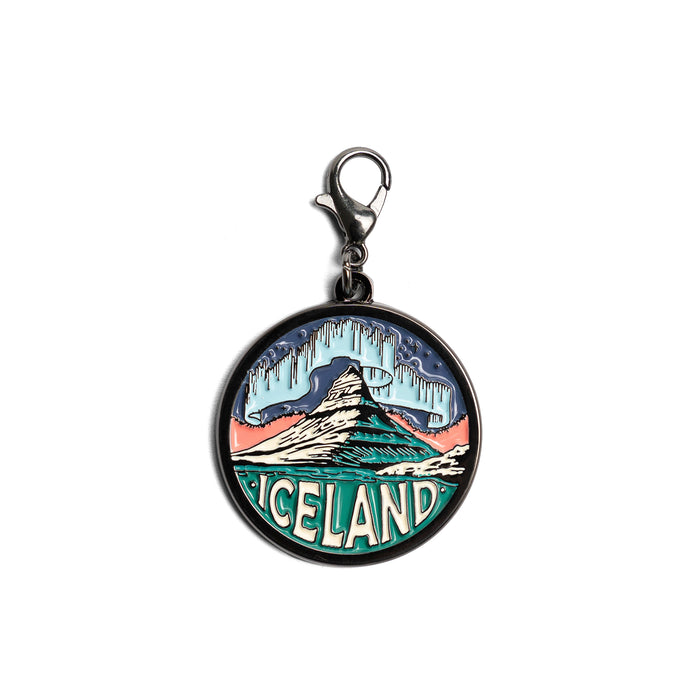 Kirkjufell Round - Zipper Puller