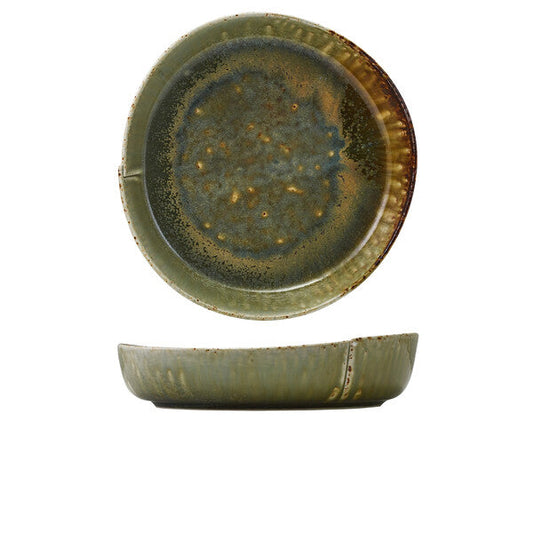 Kozo Porcelain Midori Deep Plate 23cm (Box Of 6)