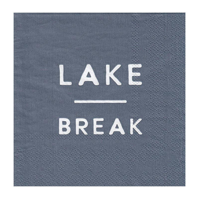 Lake Break Paper Cocktail Napkins