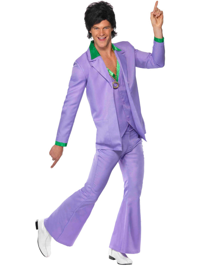 Lavender 1970s Suit Costume