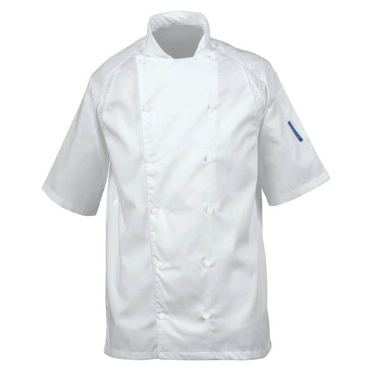 Le Chef De11 Jacket Raglan Sleeves With Staycool System Side Panels And Capped Studs