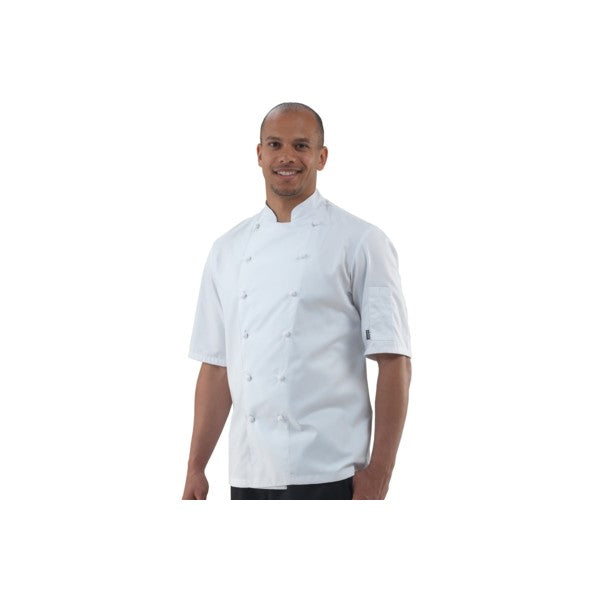 Le Chef De47es Pima Cotton Jacket **Short Sleeves**