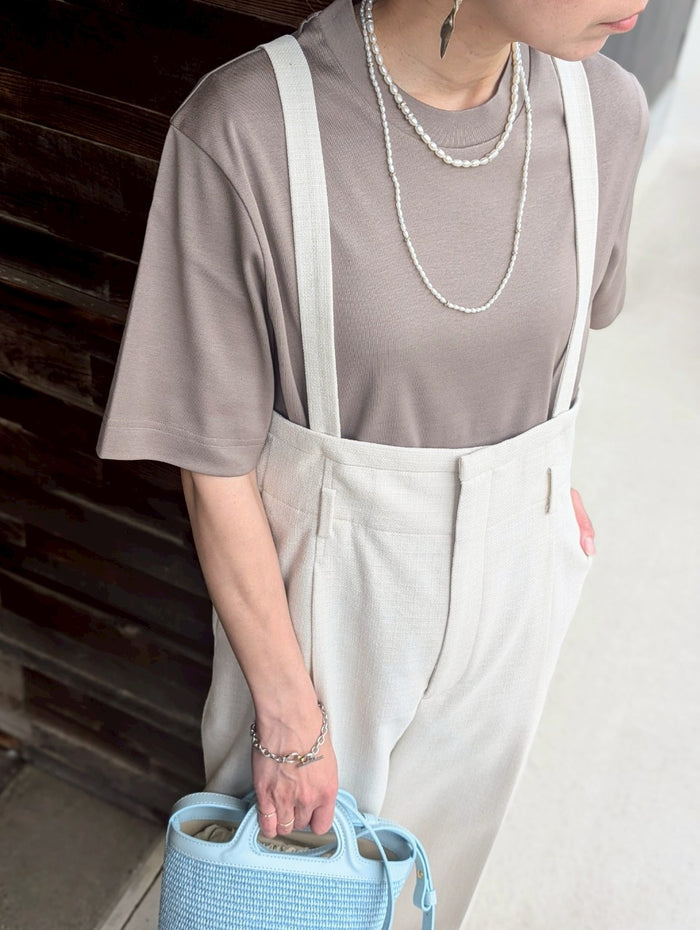 Lemme.  L12306 Mist Pearl Necklace Silver(63cm)