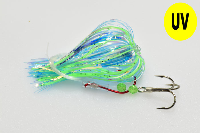 lime lulu silicone salmon trolling fly