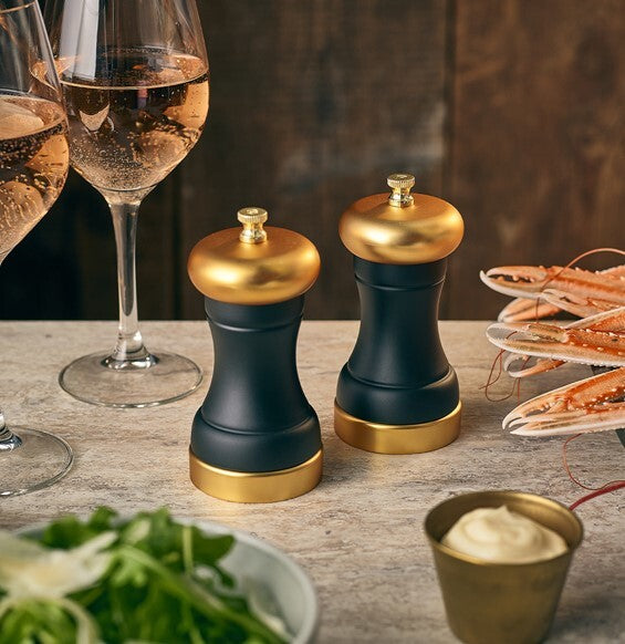 London Gold Salt/Pepper Grinder 12Cm (Box Of 6)