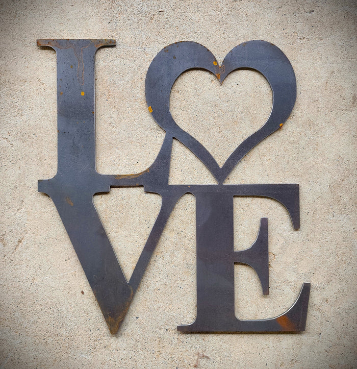 Love Sign - Decorative Metal