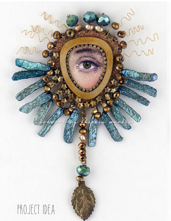 Lovers Eye Tokens - paperwhimsy