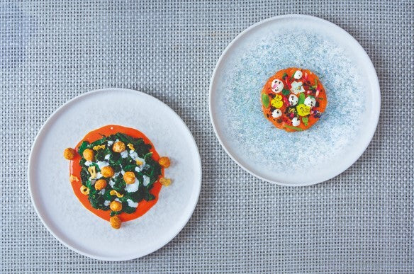 Lunar White Hygge Flat Plate 28cm (Box Of 6)