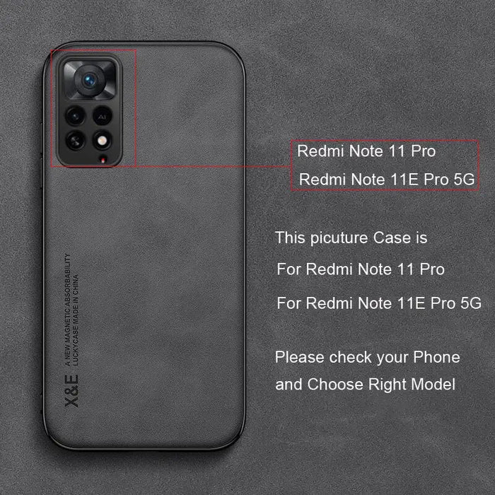 the back of the redmi note 11 pro phone