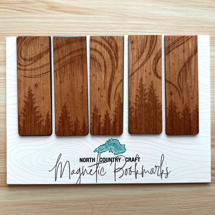 Magnetic Wooden Bookmark
