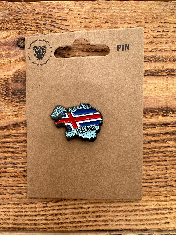 MAP GLACIERS - PIN