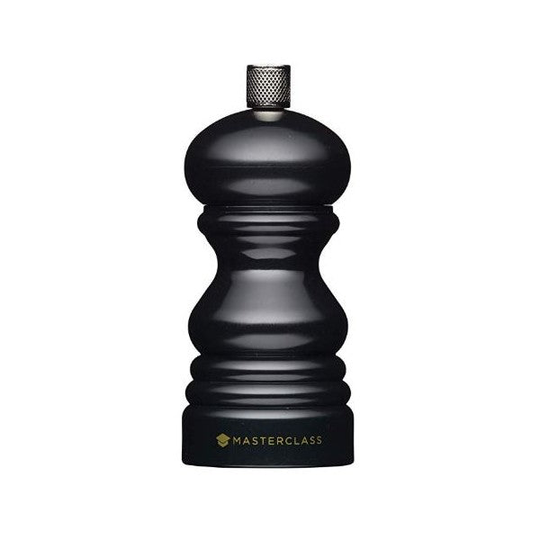 Masterclass Salt Or Pepper Mill Black 12cm