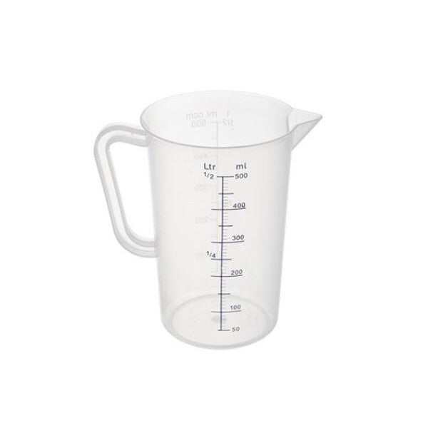 Measuring Jug Polypropylene 0.5Ltr