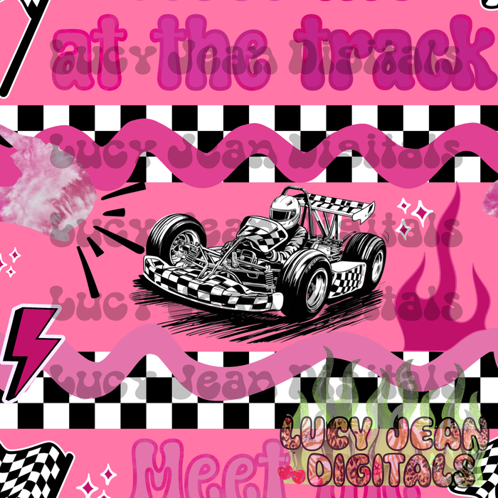 Meet me at the track kart Seamless File
