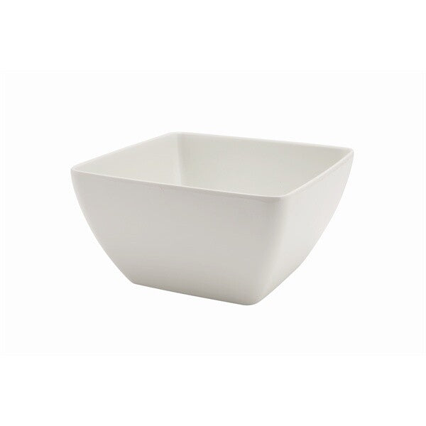 Melamine Curved Square Bowl 19cm x 9.5cm