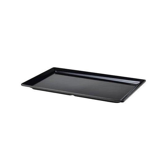 Melamine Platter GN 1/1 53cm x 32cm Black