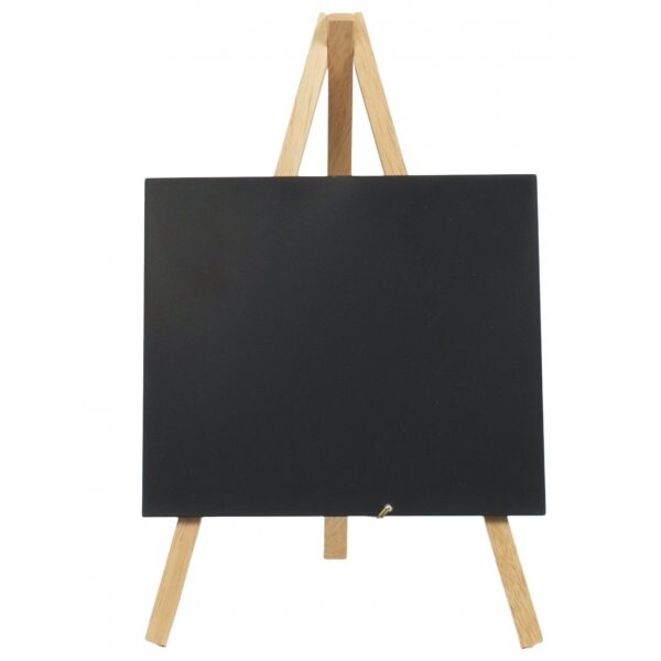 Mini Chalkboard Easel Wood 24cm x 11.5cm (Pack Of 3)