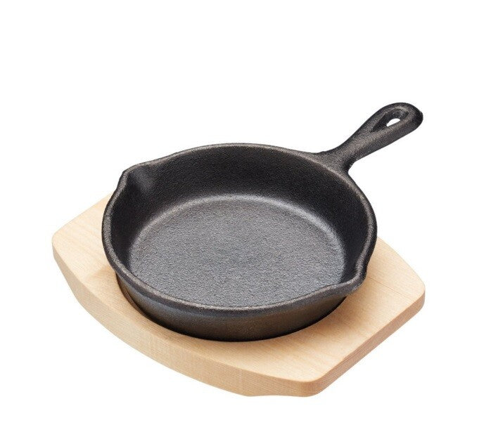 Mini Round Frying Pan & Board 11.5cm