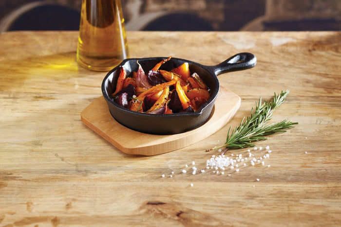 Mini Round Frying Pan & Board 15cm