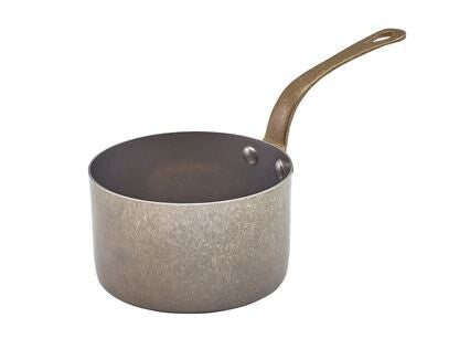 Mini Sauce Pan Vintage Steel 7.8 x 4.5cm (Box Of 6)