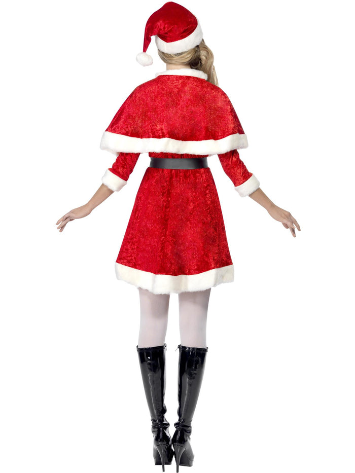Miss Santa Costume, with Cape & Belt