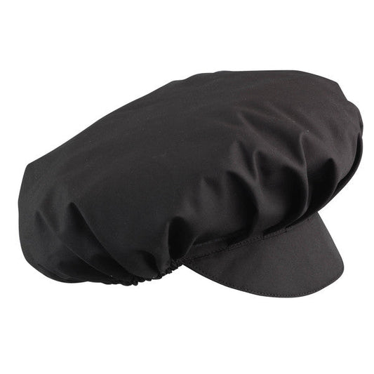 Mob Cap Black Poly/Cotton