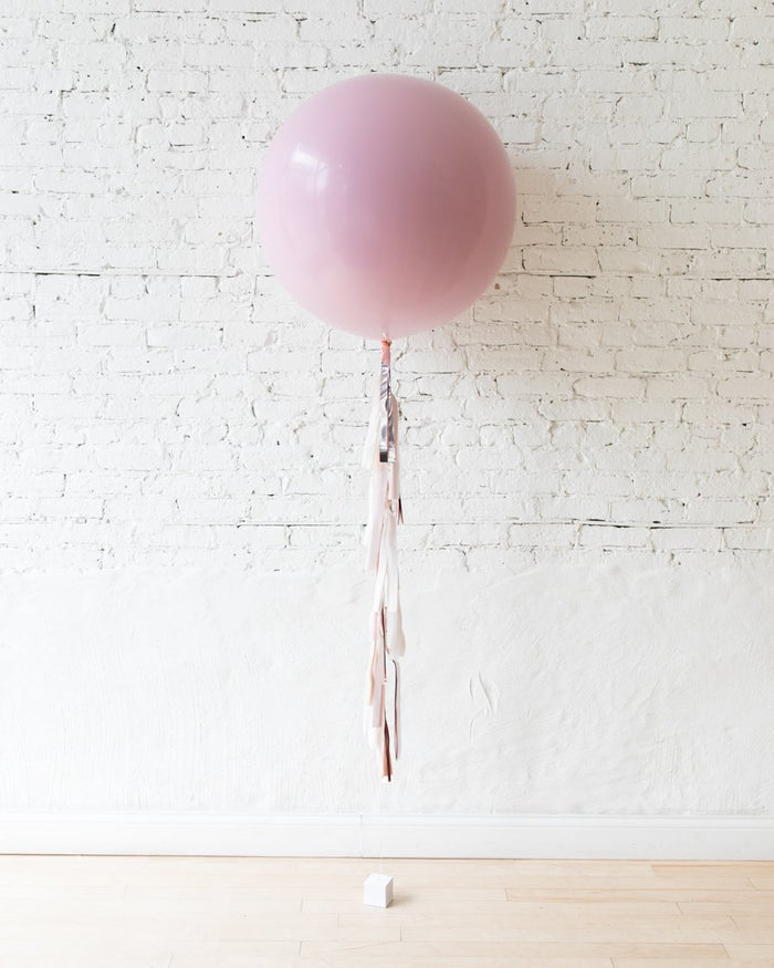 Modern Mauve - Giant Balloon with Tassel