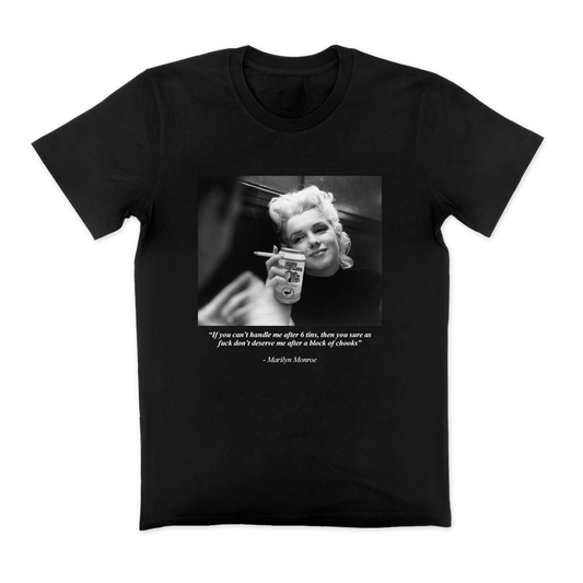 Monroe Chook Tee Black