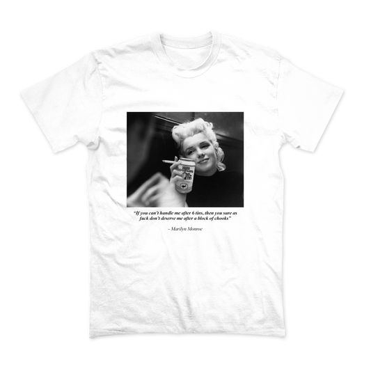 Monroe Chook Tee White