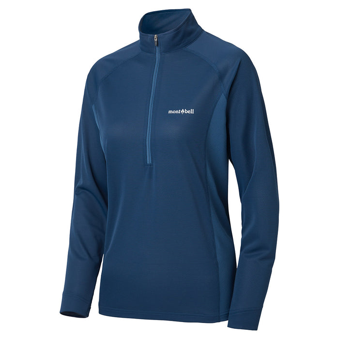 Montbell Cool Long Sleeve Zip Shirt Women's