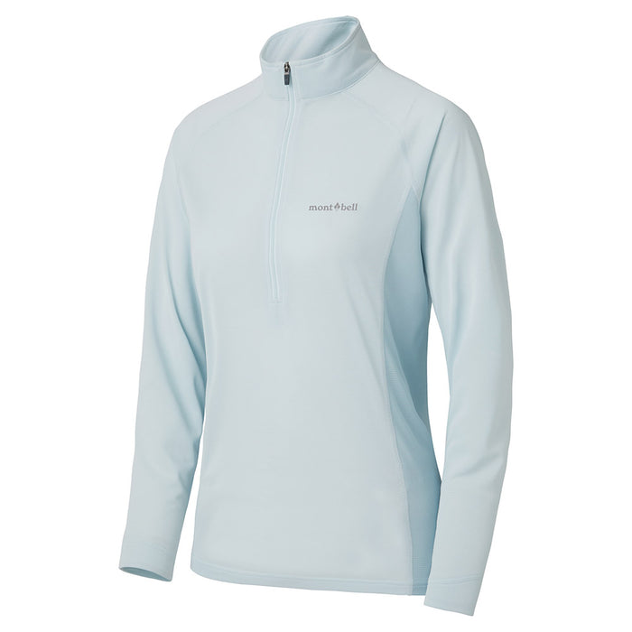 Montbell Cool Long Sleeve Zip Shirt Women's