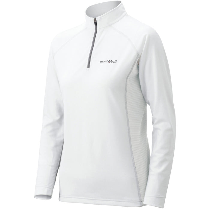 Montbell Cool Long Sleeve Zip Shirt Women's